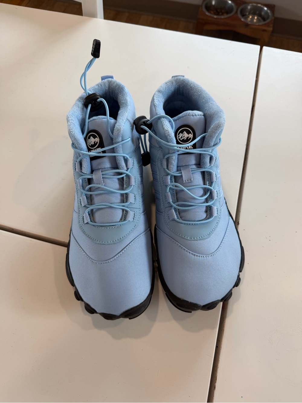 NWT Hike Footwear Light Blue Barefoot Style Hiking Boots Size 9 - Picture 2 of 7